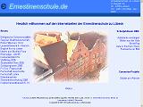 Bild der ehemaligen Website www.ernestinenschule.de