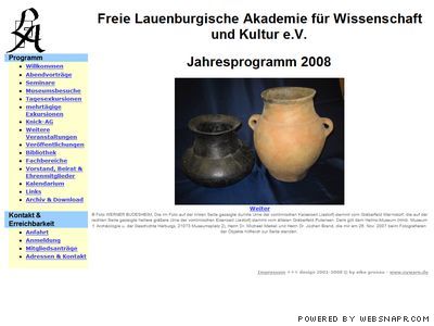 Bild der Website www.fla-wentorf.de